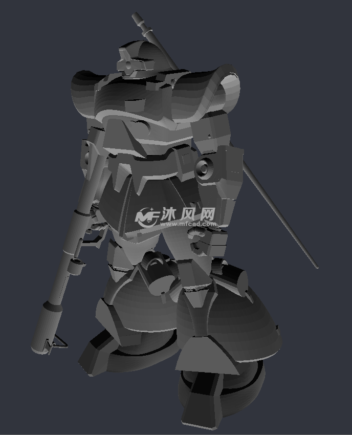 软件模型轴测图