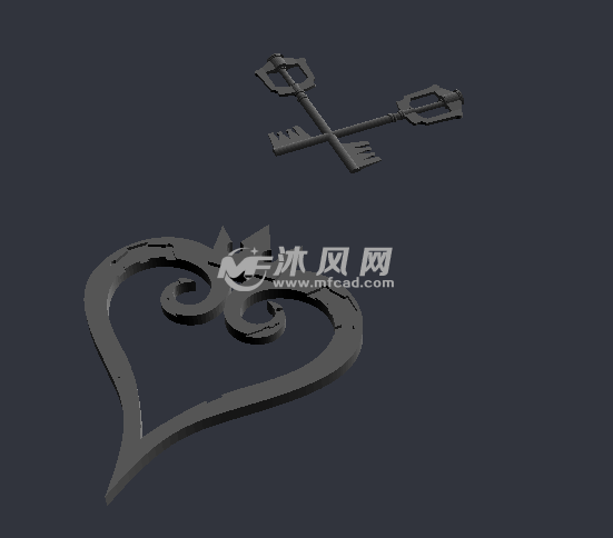 软件模型轴测图