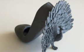 打印成品可以看见开屏