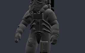 软件模型侧视图