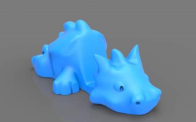 轴测图上色模型