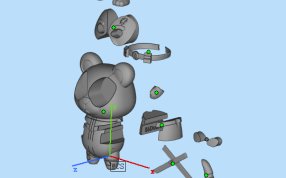 忍者小熊3D打印
