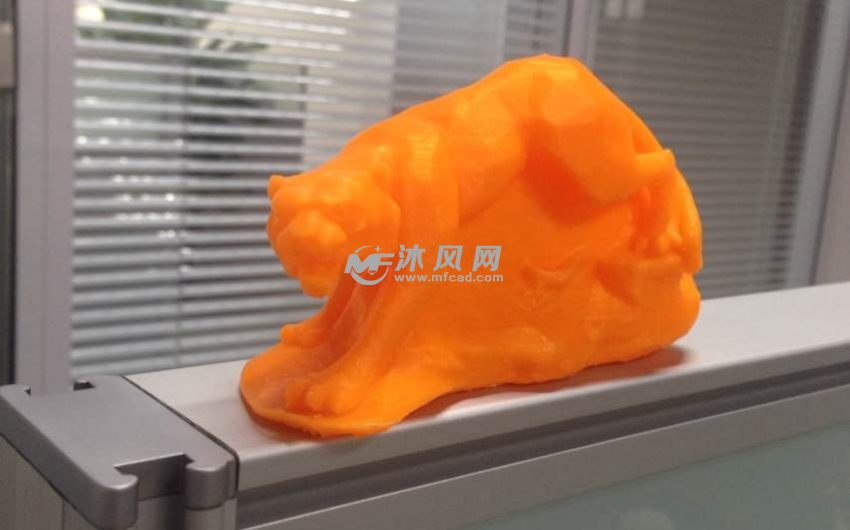 猛虎下山模型正面