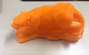 猛虎下山模型侧面