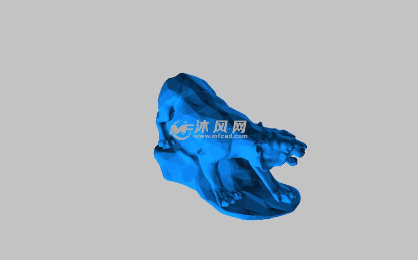 猛虎下山stl模型