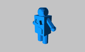 简易机器人模型