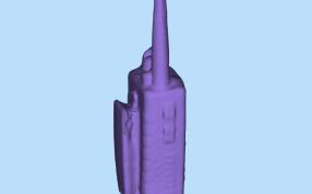 对讲机的3D扫描件模型