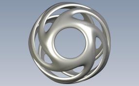 创意螺旋罐 俯视图