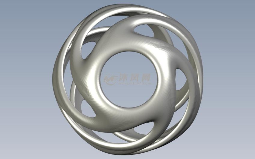 创意螺旋罐 俯视图