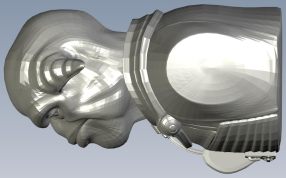 长耳外星人侧视图