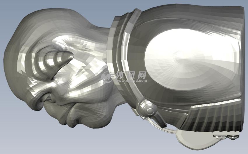 长耳外星人侧视图