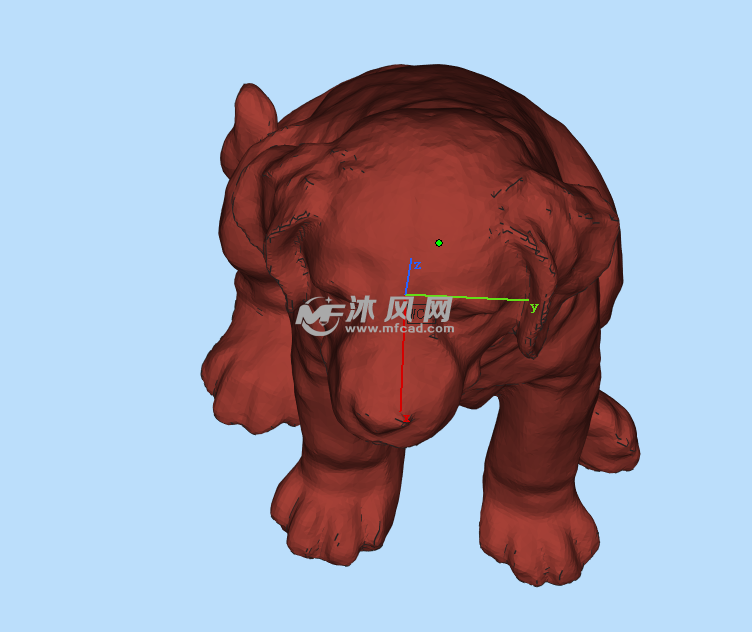 兰布拉多俯视图