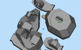 犀牛公仔所有零件