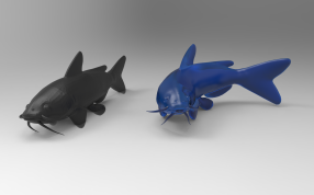 鱼的3D模型