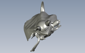 娜娜奇造型俯视图