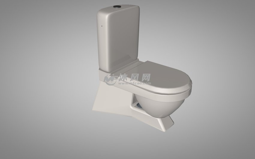 马桶设计模型图