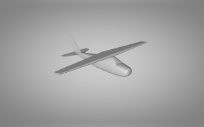 飞机原创stl模型