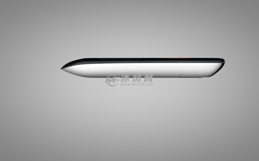 暖桌遥控器左视图