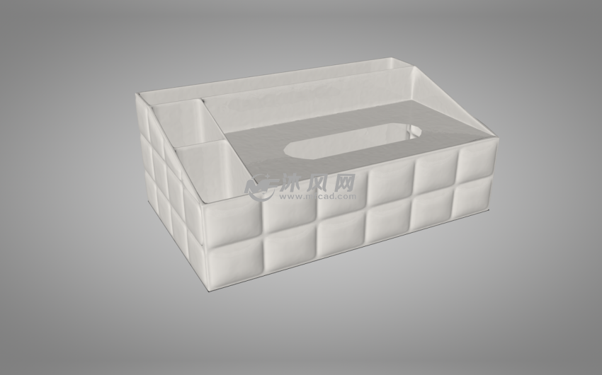 收纳盒设计模型图