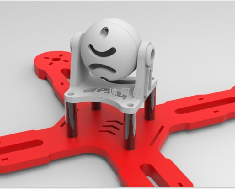 四轴飞行器效果图