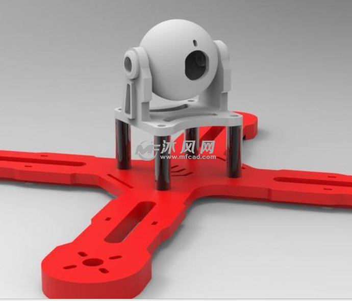 四轴飞行器外形图