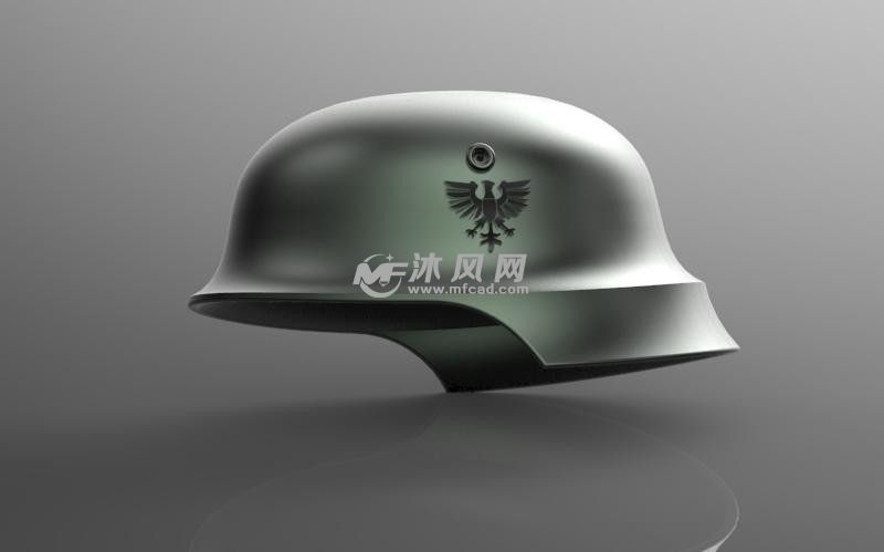 二战头盔渲染图