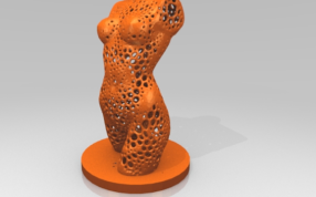 艺术的躯干外形图