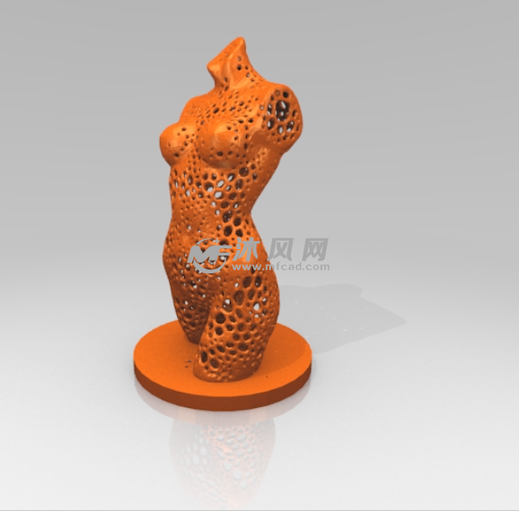 艺术的躯干外形图