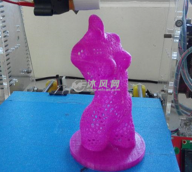 艺术的躯干轴测图