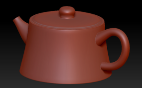 茶具紫砂壶模型