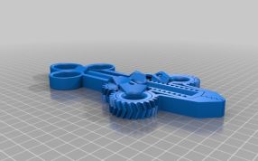 捕食者行动钳模型图