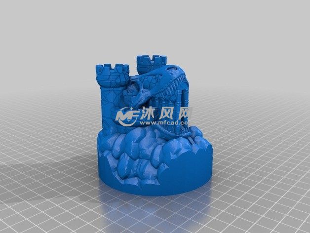 3D打印城堡模型