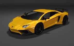 兰博基尼轴测图