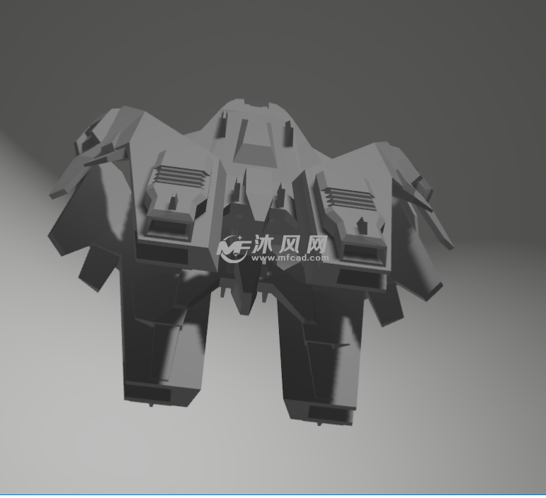 科幻战斗机模型图