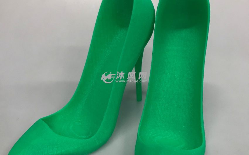 高跟鞋实物打印