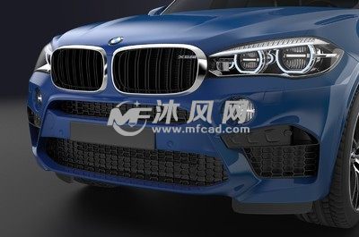 宝马X5运动版前视图