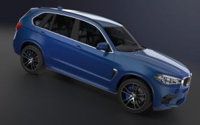 宝马X5运动版轴测图