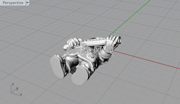 矮人火枪手轴测图