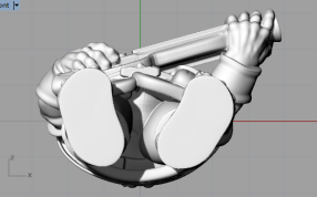 矮人火枪手前视图