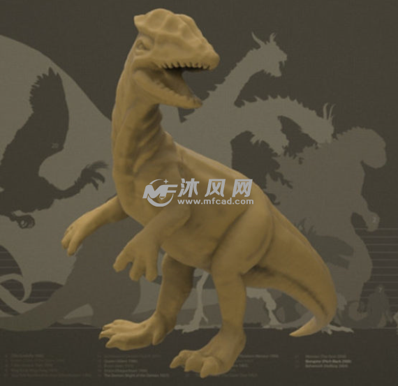 巨兽龙模型
