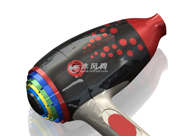 吹风机外形图
