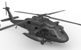 黑鹰直升机成品