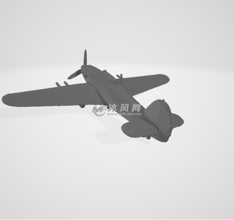 德哈维兰飓风战机侧视图