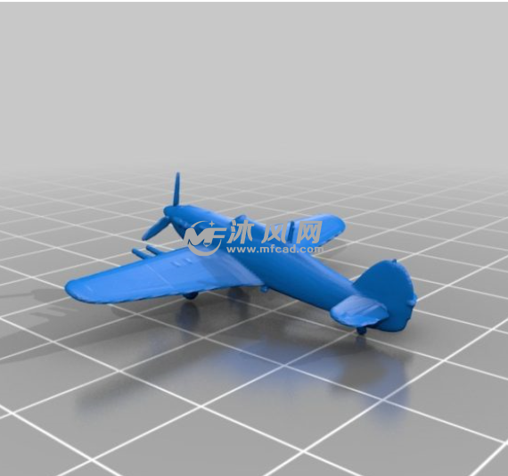 德哈维兰飓风战机轴测图