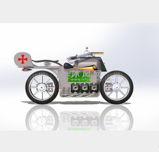 摩托车效果图