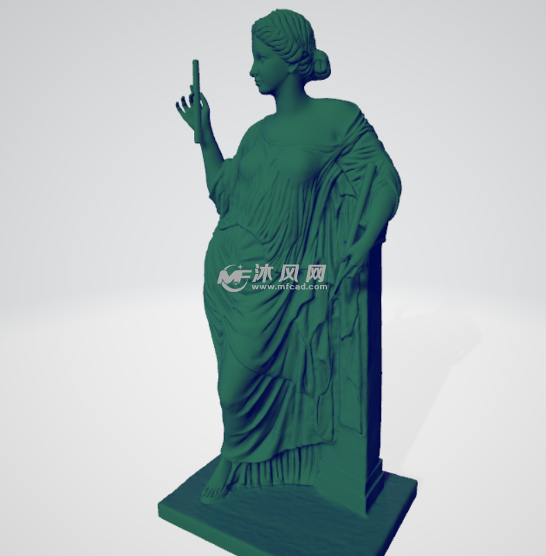 阿芙罗狄蒂女神雕塑外形图