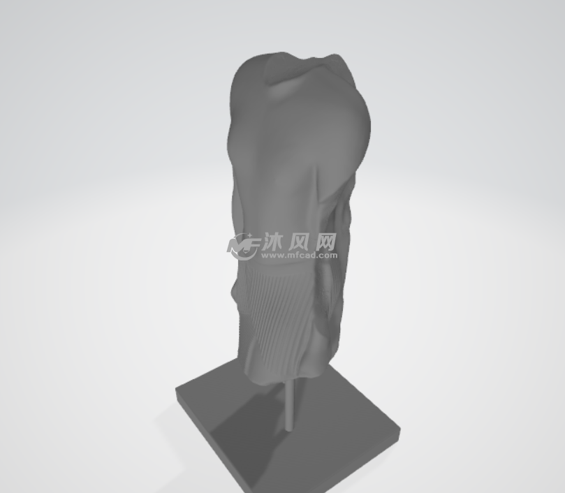 我的身体雕塑轴测图