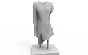 我的身体雕塑外形图