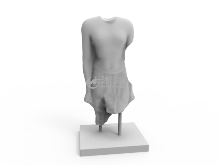 我的身体雕塑外形图