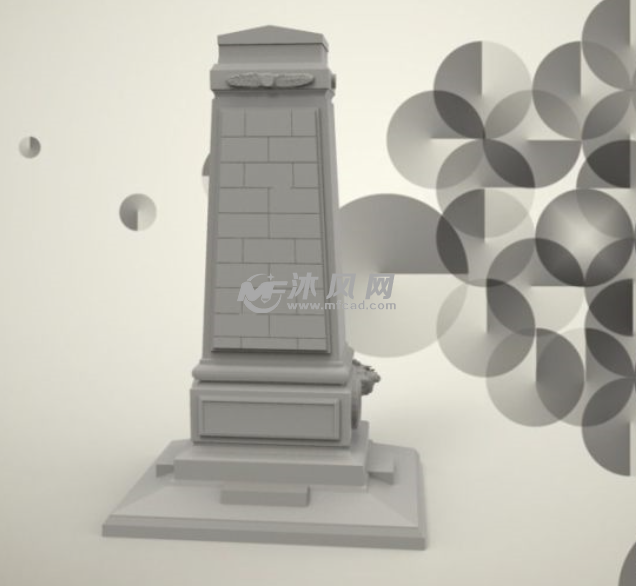 战争纪念馆正视图